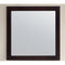 Laviva Sterling 30" Framed Square Espresso Mirror 313FF-3030E