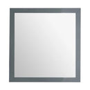 Laviva Sterling 30" Framed Square Grey Mirror 313FF-3030G