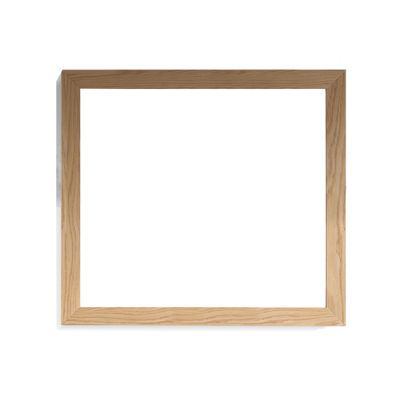 Laviva Sterling 36" Framed Rectangular California White Oak Mirror 313FF-3630CO