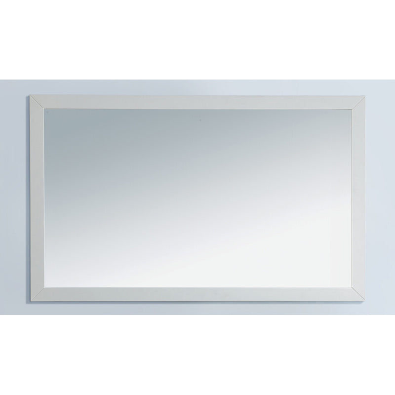 Laviva Sterling 48" Framed Rectangular Soft White Mirror 313FF-4830SW