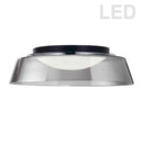 Dainolite 35W Flush Mount Mb Finish With Smoke Glass 3145-LEDFH18-SM-MB