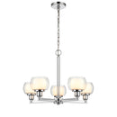 Innovations Lighting Cairo 5 Light 20" Chandelier 330-5CR-PC-CLW-LED