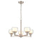 Innovations Lighting Cairo 5 Light 20" Chandelier 330-5CR-SN-CLW-LED