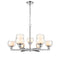 Innovations Lighting Cairo 9 Light 30" Chandelier 330-9CR-PC-CLW