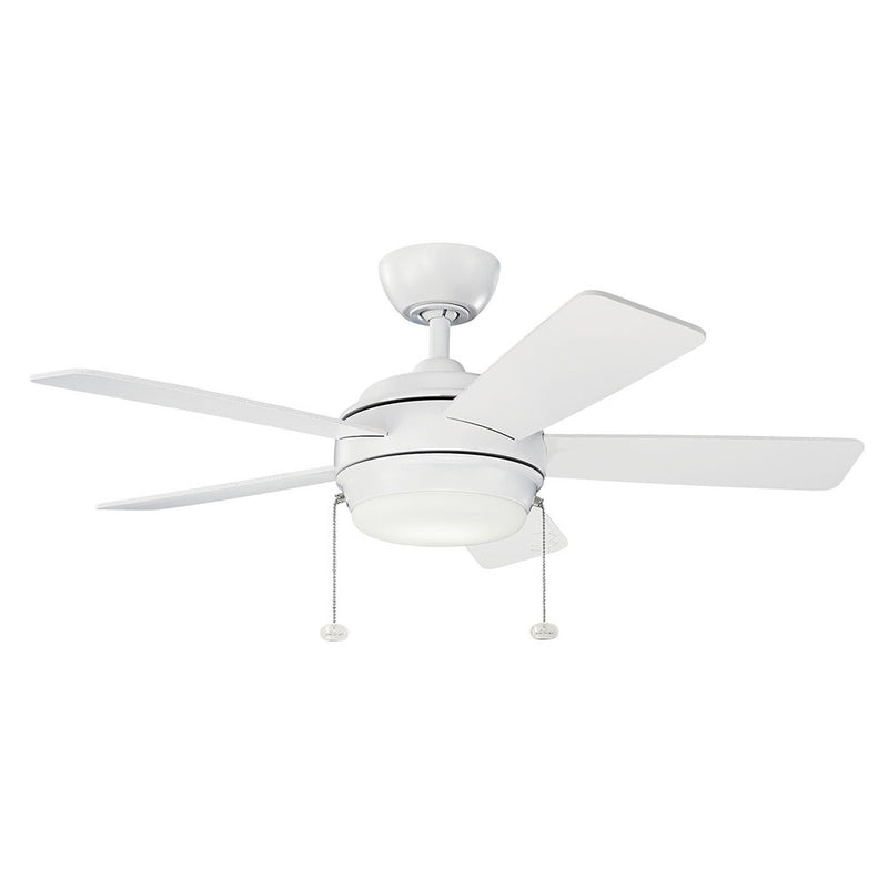 Kichler Starkk LED 42" Fan Matte White 330171MWH