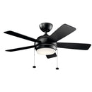 Kichler Starkk LED 3000K 42" Fan Satin Black 330171SBK