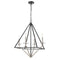 Innovations Lighting Raleigh 4 Light 23.5" Chandelier 331-4CR-BSN