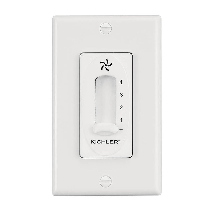 Kichler 4 Speed Fan Slide Control White 337012WH