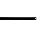 Kichler Dual Threaded 18" Downrod Satin Black 360001SBK