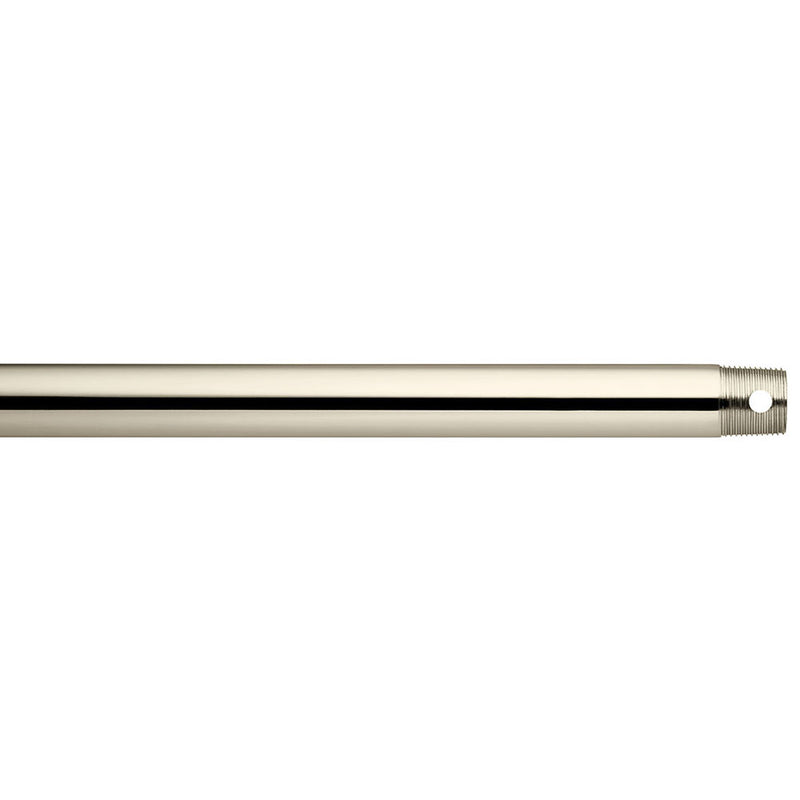 Kichler Dual Threaded 24" Downrod Polished Nickel 360002PN