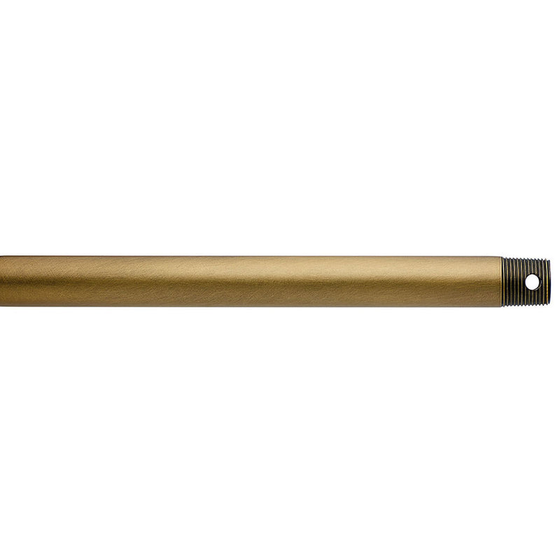 Kichler Dual Threaded 60" Downrod Natural Brass 360005NBR