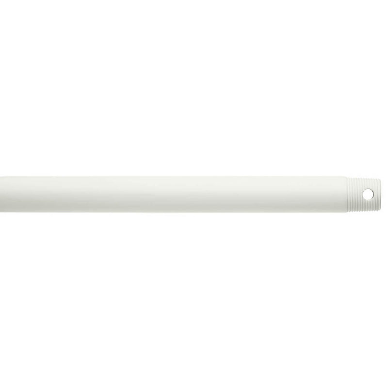 Kichler Dual Threaded 72" Downrod Matte White 360006MWH