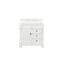 James Martin Brookfield 36" Bright White Single Vanity 147-V36-BW