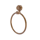 Allied Brass Venus Collection Towel Ring with Groovy Accent 416G-BBR