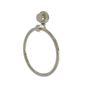 Allied Brass Venus Collection Towel Ring with Twist Accent 416T-PNI