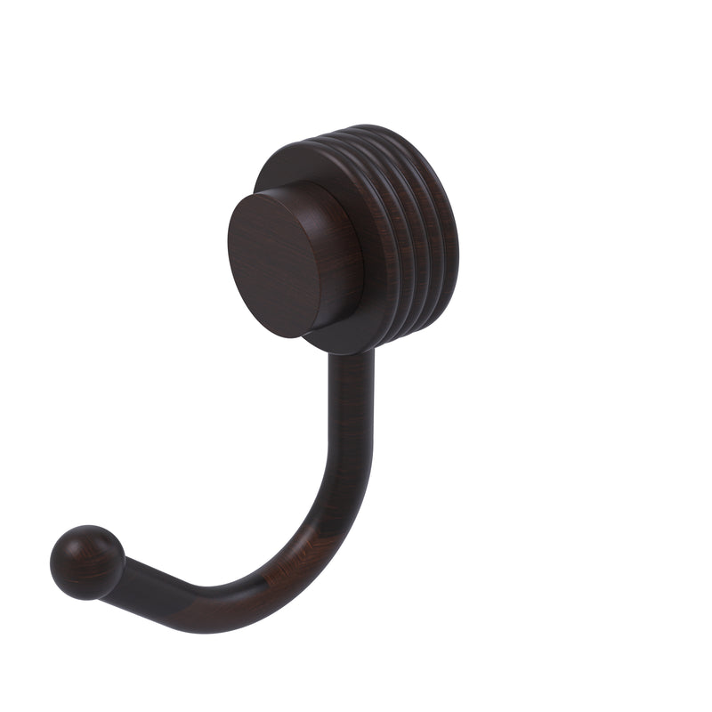 Allied Brass Venus Collection Robe Hook with Groovy Accents 420G-VB