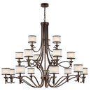 Kichler Lacey 18 Light Grand Chandelier Mission Bronze 42396MIZ