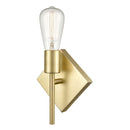 Mia Sconce shown in the Satin Brass finish