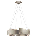 Kichler Moderne 26.5" LED Chandelier Satin Nickel 42992SNLED