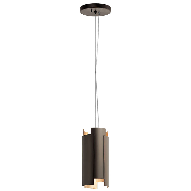 Kichler Moderne LED Mini Pendant Olde Bronze 42995OZLED