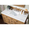 James Martin Copper Cove 48" Driftwood Patina Single Vanity with 3 cm Arctic Fall Solid Surface Top 300-V48-DRP-3AF