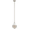 Kichler Tollis 12.5" 1 Light Mini Pendant Brushed Nickel 43011NI