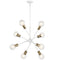 Kichler Armstrong 26" 8 Light Chandelier White 43118WH