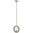 Kichler Grand Bank 1 Light Convertible Mini Pendant Distressed Antique Gray 43189DAG