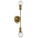 Kichler Armstrong Wall Sconce Natural Brass 43195NBR