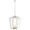 Kichler Abbotswell 6 Light Chandelier Polished Nickel 43495PN