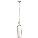 Kichler Abbotswell 1 Light Mini Pendant Polished Nickel 43497PN