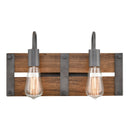 Austin Bath Vanity Light shown in the Aged Gun Metal finish