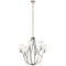 Kichler Thisbe 27.5" 6 Light Chandelier Classic Pewter 43532CLP