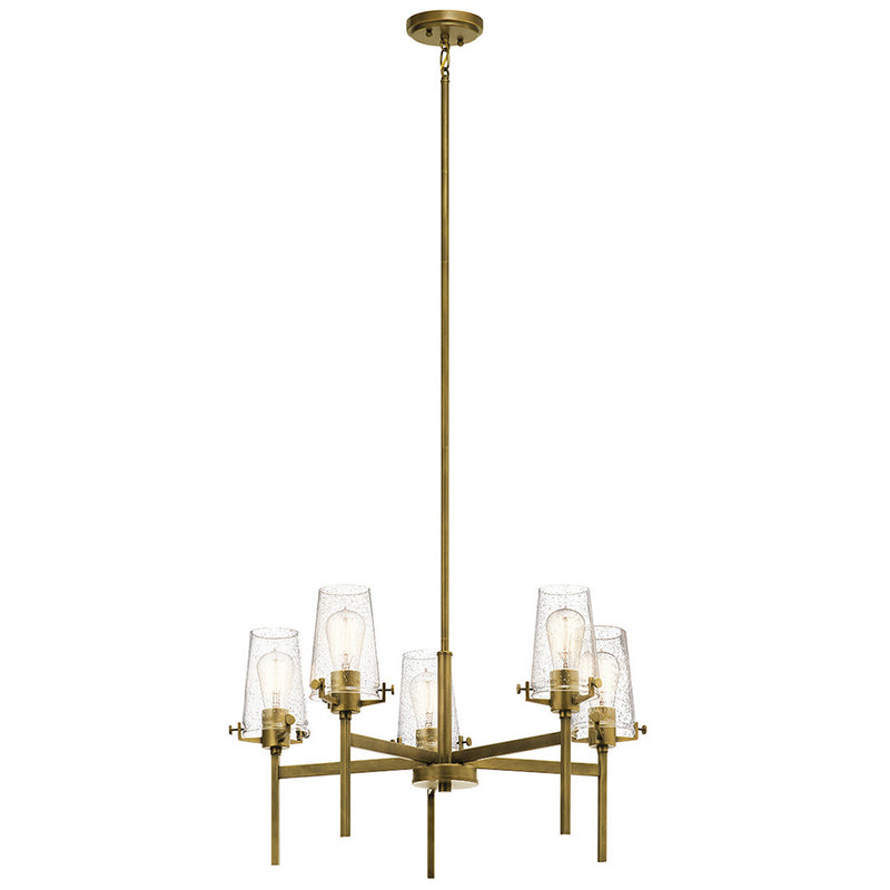 Kichler Alton 27" 5 Light Chandelier 43694NBR