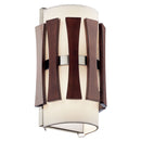 Kichler Cirus 2 Light Wall Sconce Auburn Stain 43756AUB