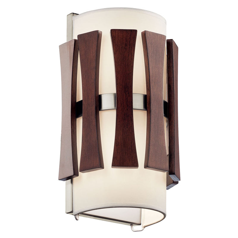 Kichler Cirus 2 Light Wall Sconce Auburn Stain 43756AUB