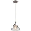 Kichler Avery 1 Light Bell Mini Pendant Brushed Nickel 43850NI