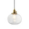 Kichler Avery 9.75" 1 Light Mini Pendant Natural Brass 43852NBR