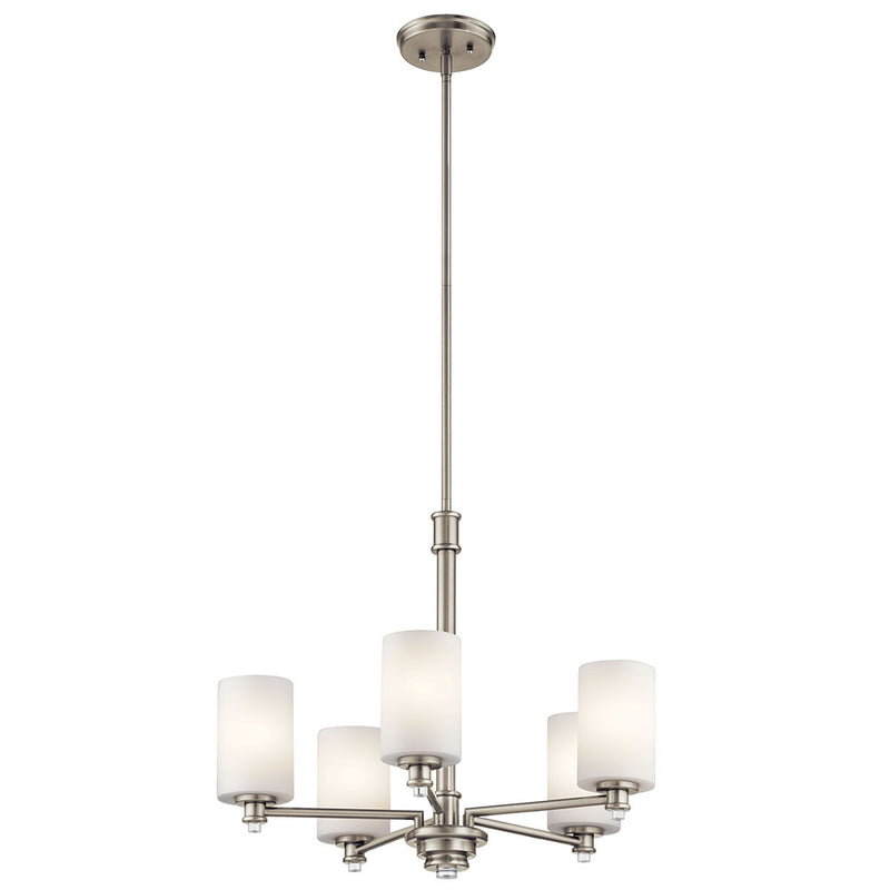 Kichler Joelson 5 Light Chandelier Brushed Nickel 43923NI