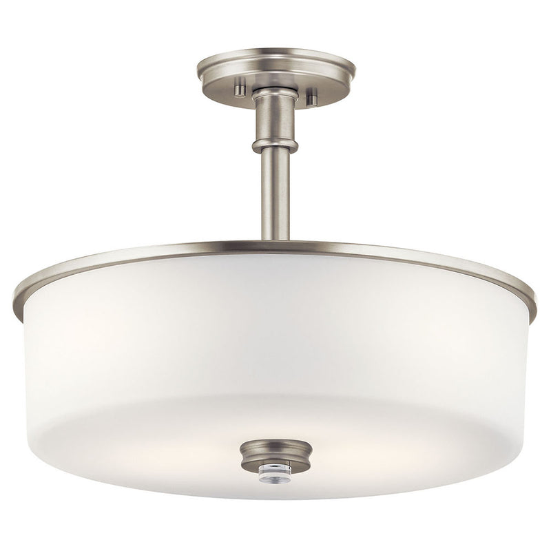 Kichler Joelson 3 Light Convertible Pendant Brushed Nickel 43925NI