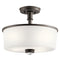 Kichler Joelson 3 Light Semi Flush Olde Bronze 43926OZL18