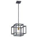 Kichler Taubert 1 Light Pendant Black 43982BK