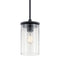 Kichler Crosby 1 Light Mini Pendant Black 43996BK