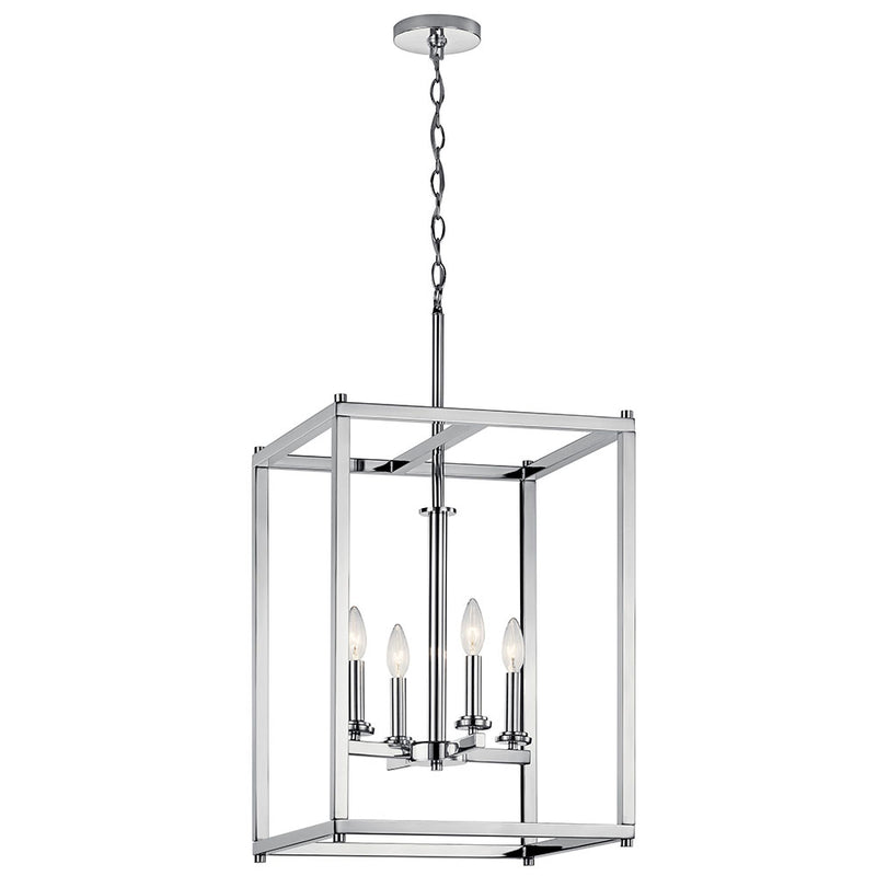 Kichler Crosby 4 Light Foyer Pendant Chrome 43998CH