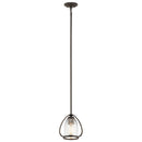 Kichler Tuscany 1 Light Mini Pendant Olde Bronze 44058OZ