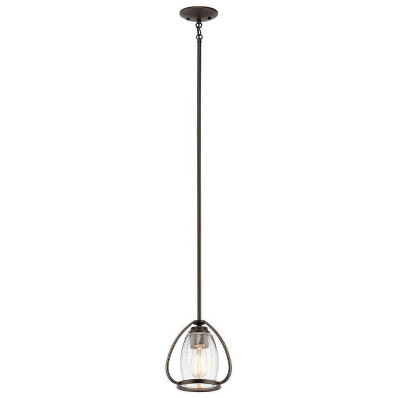 Kichler Tuscany 1 Light Mini Pendant Olde Bronze 44058OZ