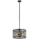 Kichler Aldergate 3 Light Convertible Pendant Black 44075BK