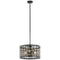 Kichler Aldergate 3 Light Convertible Pendant Black 44075BK