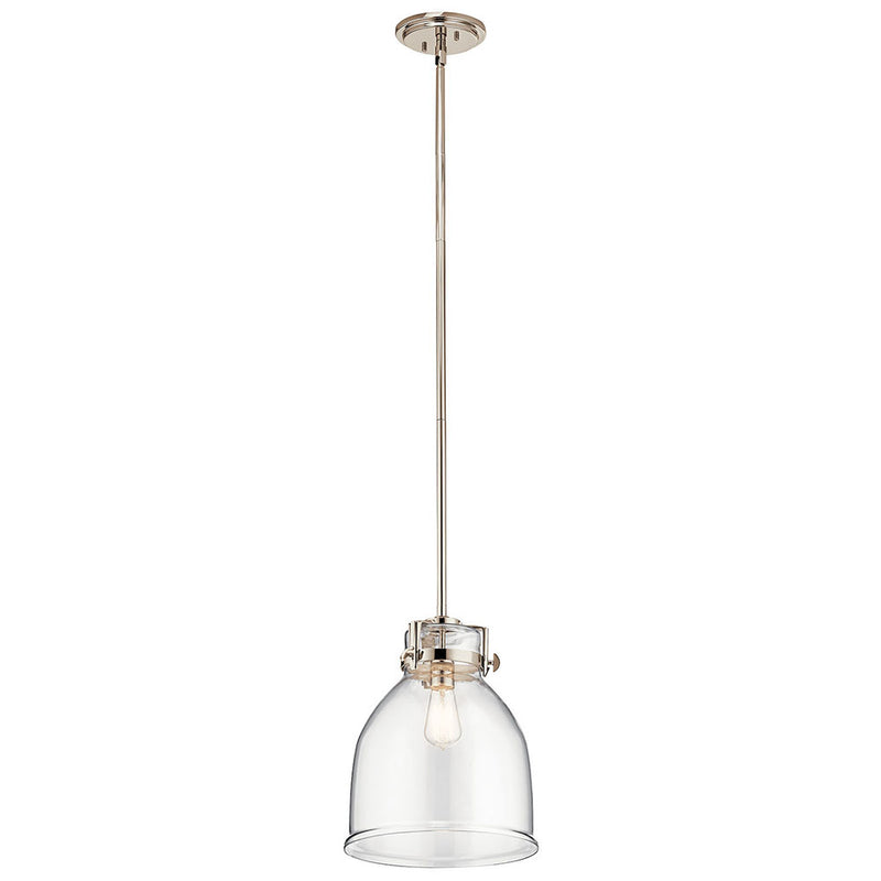 Kichler Briar 1 Light Pendant Polished Nickel 44140PN