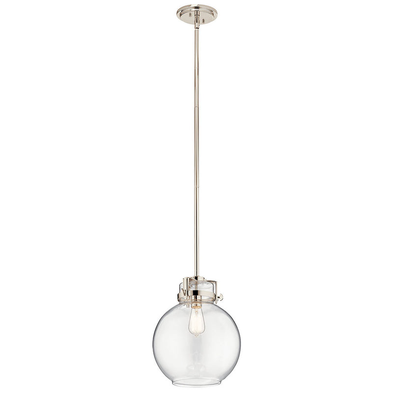 Kichler Briar 1 Light Pendant Polished Nickel 44141PN